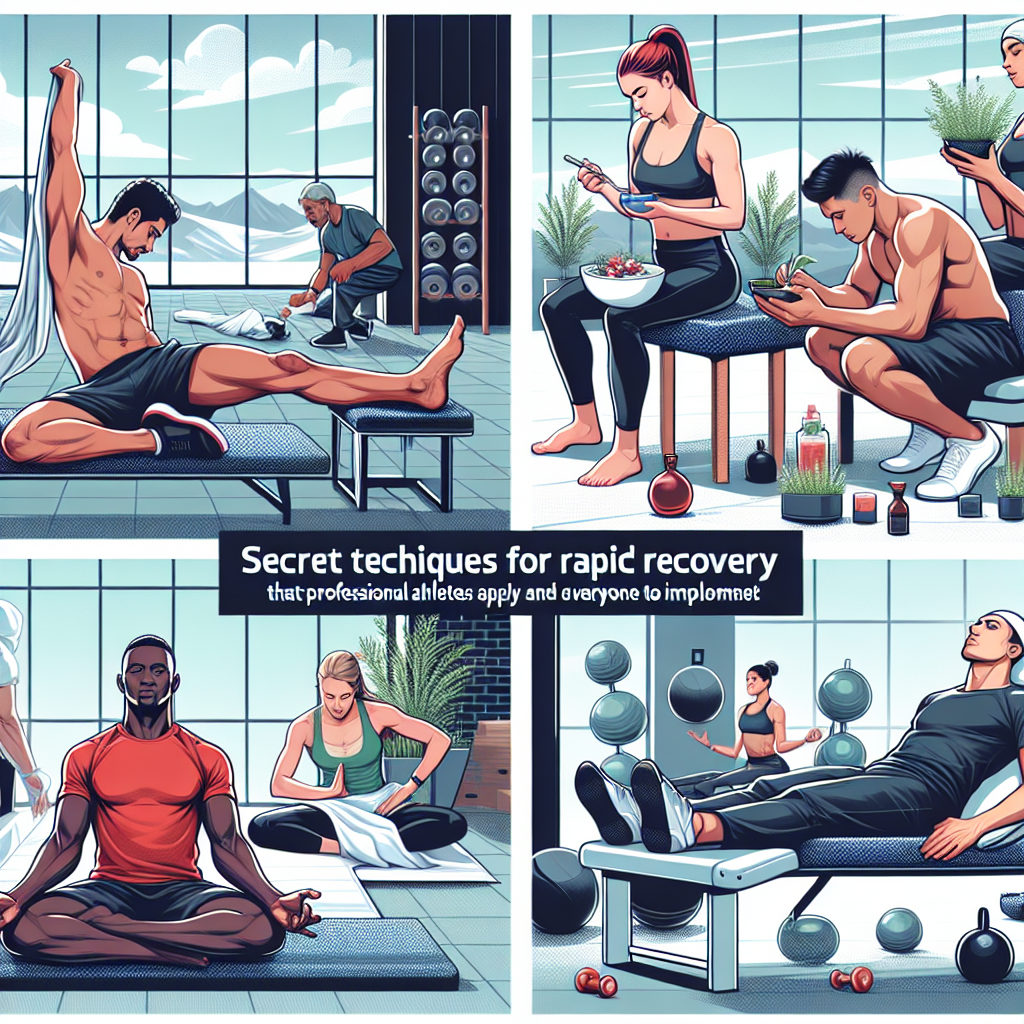 Rahasia Pemulihan Cepat Atlet Profesional yang Bisa Kamu Terapkan